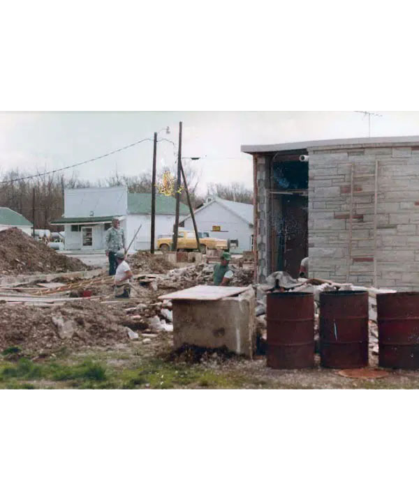demolition of a building